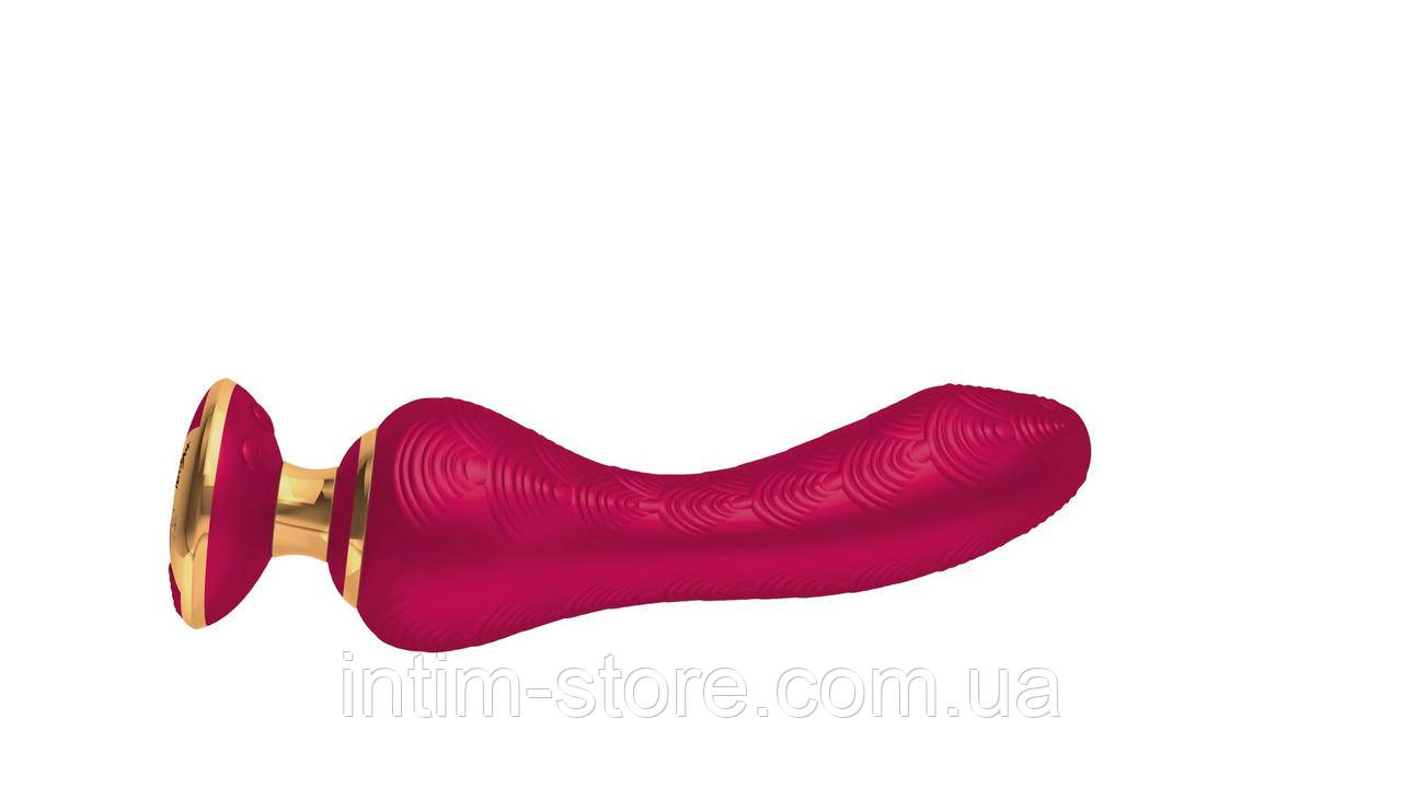 Вібратор для точки G Shunga Sanya Raspberry, гнучкий стовбур SO6903, фото 1