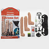 Набір для страпону Doc Johnson Vac-U-Lock Dual Density Extreme Set (м'ята упаковка), фото 6