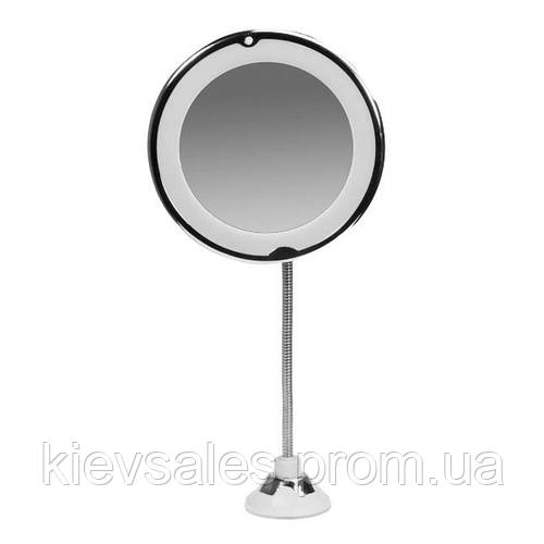 Гибкое зеркало с подсветкой Supretto Серебристый 5658 KS, код: 1553096 ...