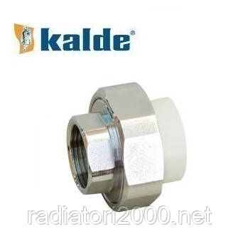 Згін американка Kalde 50х1 1/2" РВ посилений поліпропілен