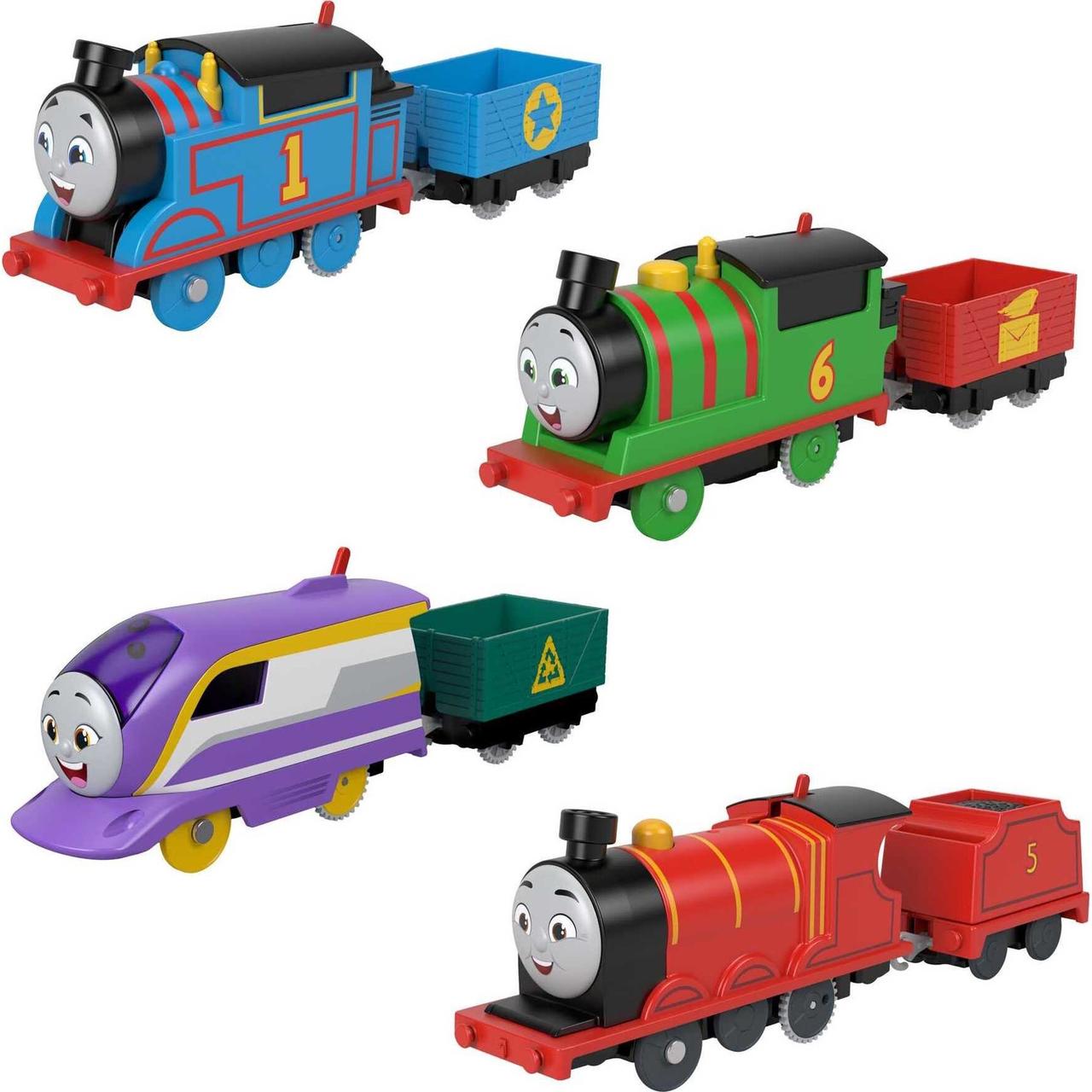 Ігровий набір Томас і друзі Thomas&Friends Motorized.HGX62 (4 локомотива) Оригінал