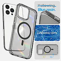 Чохол Spigen Ultra Hybrid Mag для iPhone 14 Pro, Frost Black ACS05586, фото 9