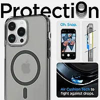 Чохол Spigen Ultra Hybrid Mag для iPhone 14 Pro, Frost Black ACS05586, фото 10