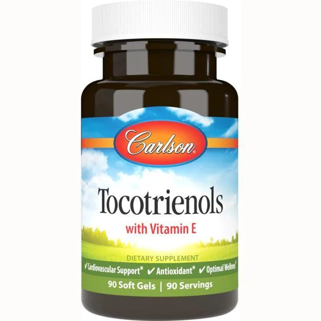 Токотриєноли с натуральним витамином Е  Carlson Labs 90 гелевых капсул