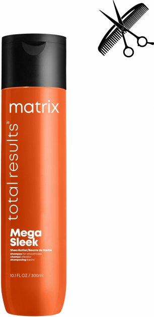 Шампунь для гладкості неслухняного волосся Matrix Total Results Mega Sleek 300 мл