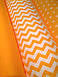 Бавовняна тканина однотонна жовто-помаранчева № 14, фото 3