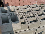 Блок бетонний 400х200х300 С. стіновий, фото 3