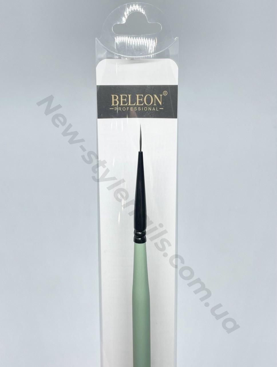Професійний пензель BELEON для розпису нігтів тонкий лайнер, фото 1