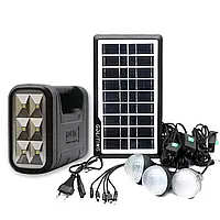 💚Універсальна сонячна станція GDLite GD-8017A / Портативна зарядка для телефону / Power Bank повер банк