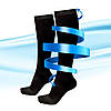 Компресійні шкарпетки Miracle socks, Чорні/ Антиварикозні шкарпетки гольфи з масажним ефектом, фото 2