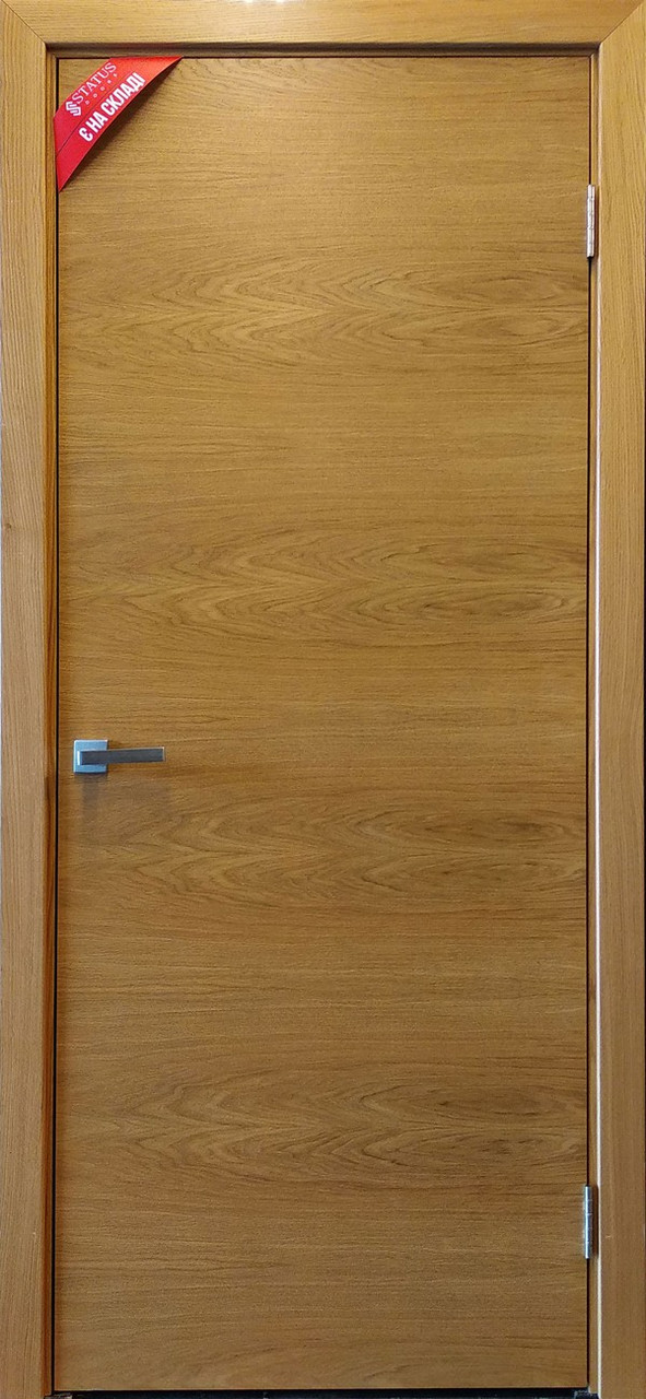 Двері міжкімнатні Модель к Ultra - 011, шпон дуб Полотно 600х700х800х900х2000 мм, фото 1