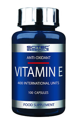 Vitamin E Scitec Nutrition 100 caps, фото 1
