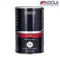 Беспылевой осветляющий порошок белый Indola Profession Rapid Blond+ White Dust-Free Powder 450gr