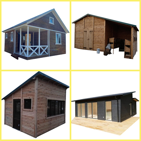 Каркасні будиночки