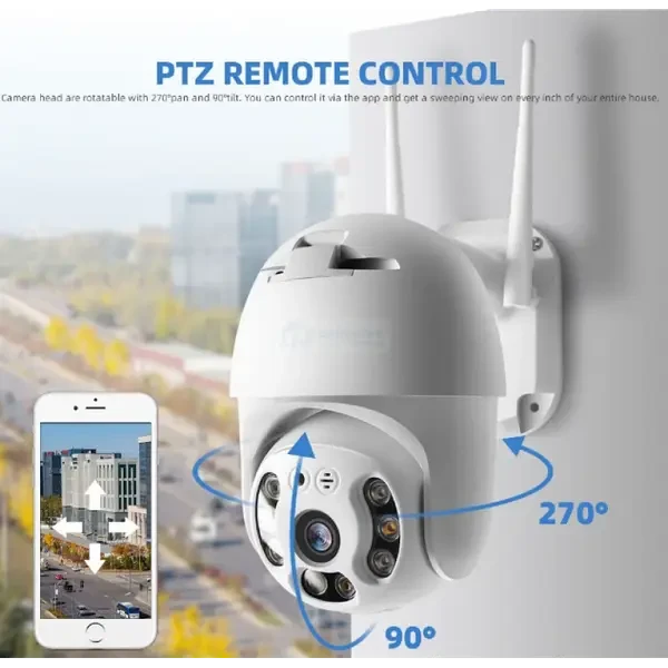 Камера відеоспостереження CAmera Cad N3 Wifi IP 360/90 * 4mp App ICSSE NEW (Без адаптера)
