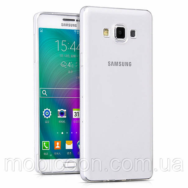 Чохол силіконовий Ультратонкий Epik для Samsung A700H Galaxy A7 Прозорий