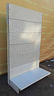 Торгові перфоровані стелажі «Інтрак» 210х125 см., подіум 48 см., Б/у, фото 3