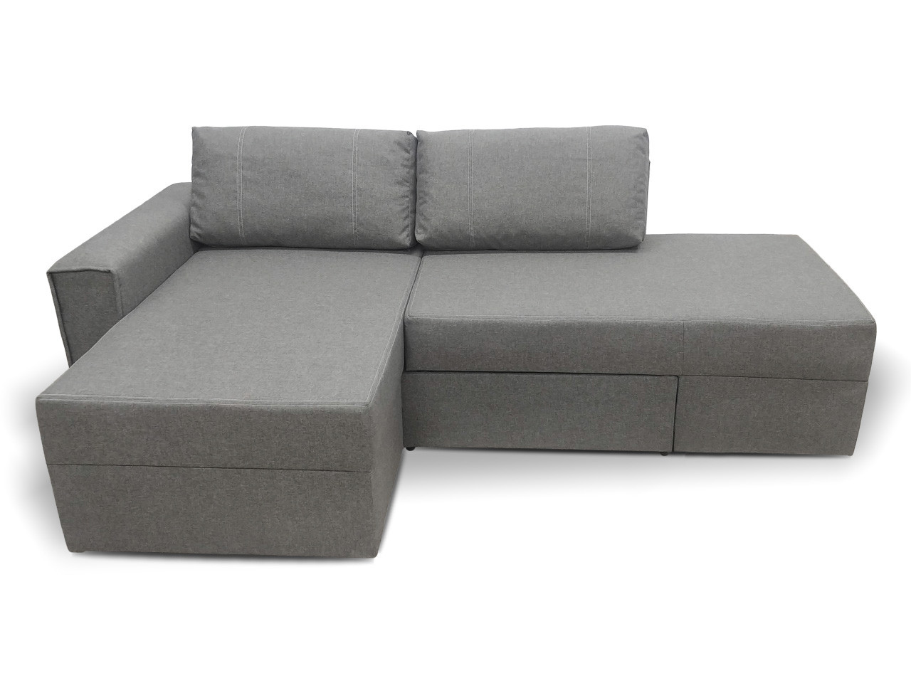 Кутовий диван Онікс (Сірий, 245х160 см) ІМІ