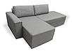 Кутовий диван Онікс (Сірий, 245х160 см) ІМІ, фото 2