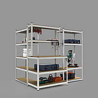 ВЕРСТАК 1800/900х1050х600/250 мм,полочный стеллаж,5 полок для гаража,балкона новые и бу, паллетные стеллажи БУ