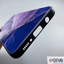 Чохол для Samsung Galaxy A50s мармуровий чохол на телефон самсунг а50с синій U8K, фото 4