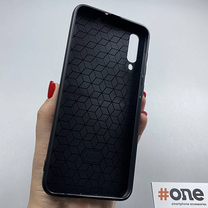 Чохол для Samsung Galaxy A50s мармуровий чохол на телефон самсунг а50с синій U8K, фото 2