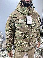 Армейская, водонепроницаемая -теплосберегающая куртка ,мультикам L