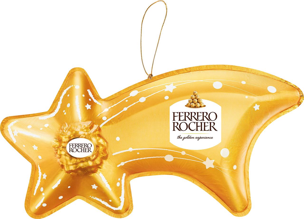 Цукерка на Ялинку Ferrero Rocher Star 45g