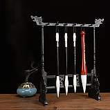 Підставка для пензликів Чорна, фото 2