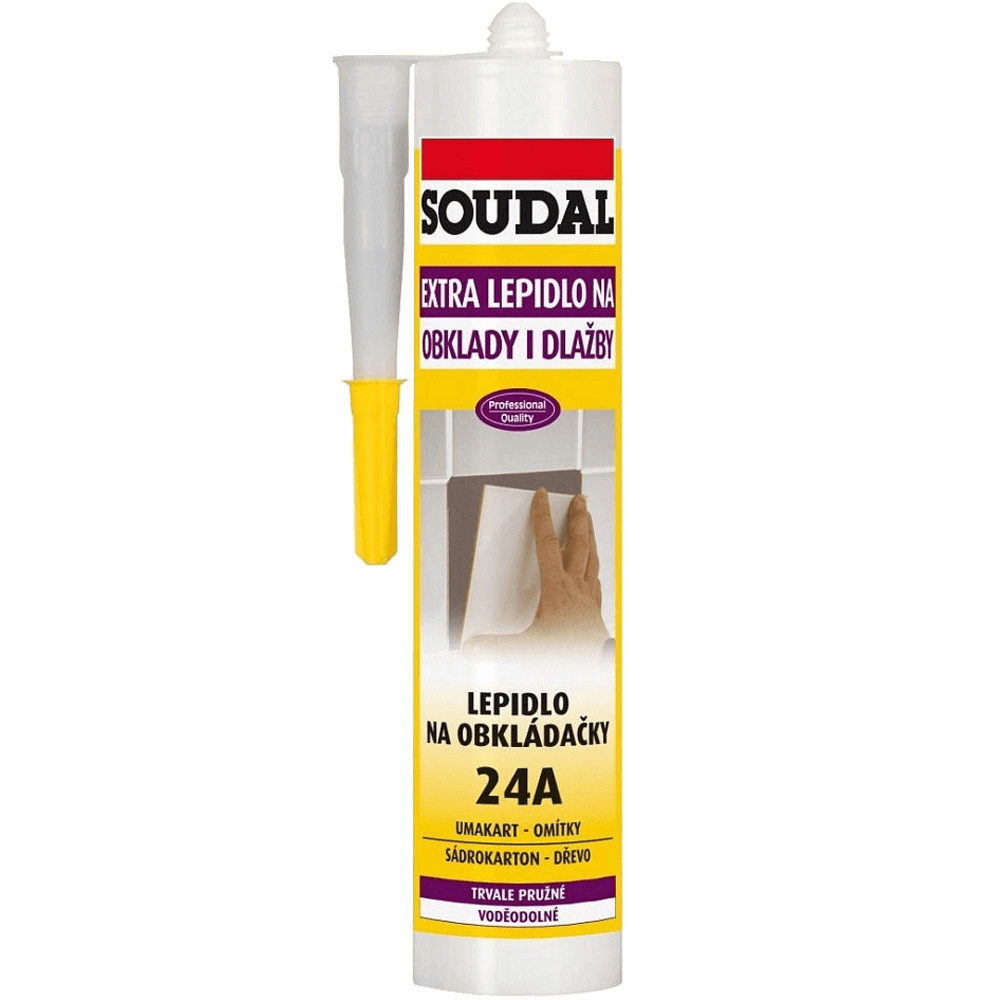 Супер клей для плитки SOUDAL 24A 280 мл, фото 1