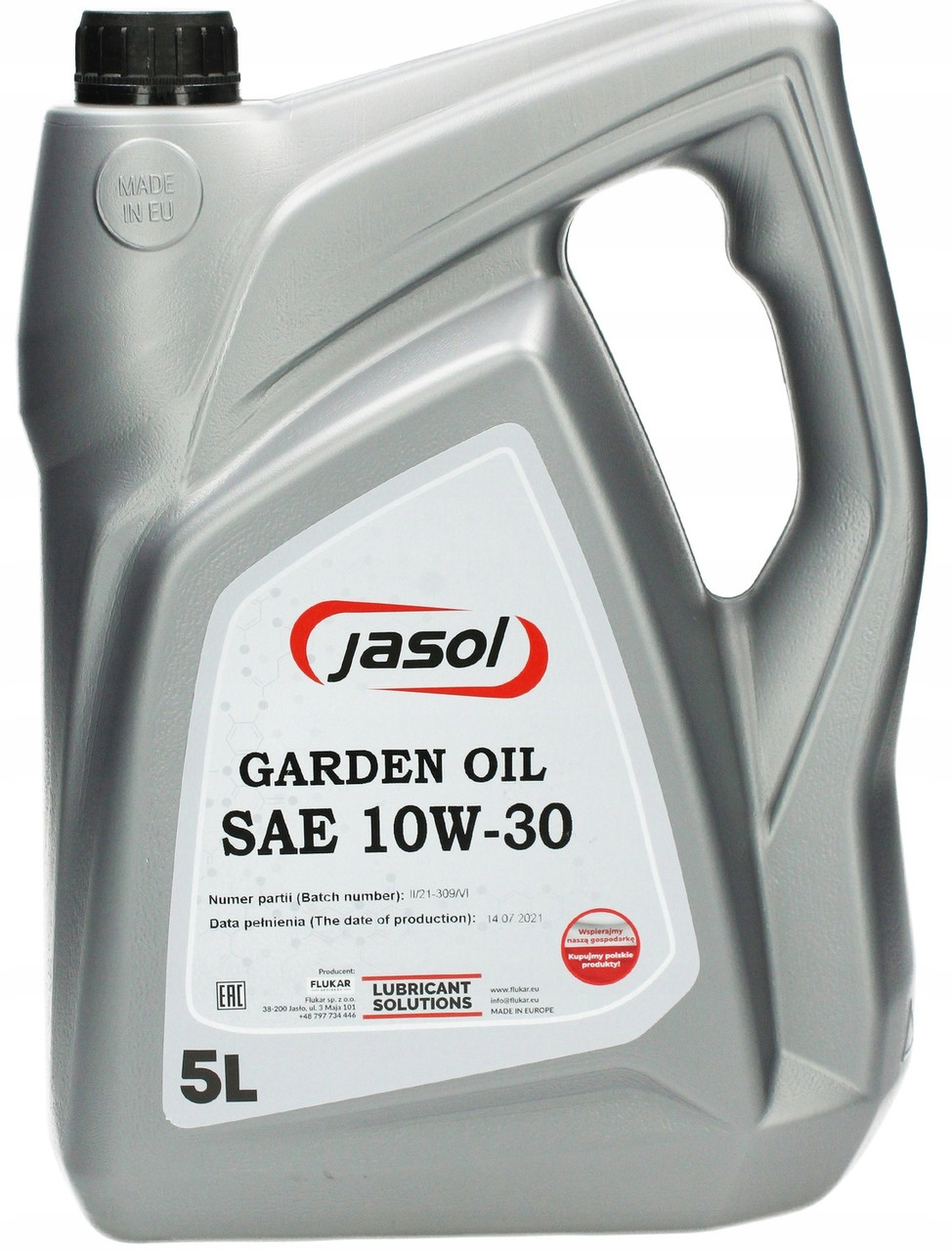 Купить Моторное масло JASOL GARDEN OIL SAE 10w30 5л, цена 931 ₴ — Prom ...