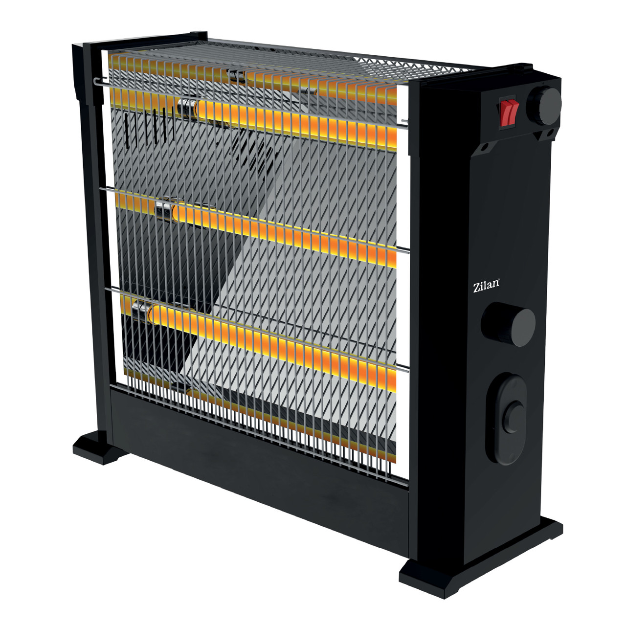 Інфрачервоний обігрівач Zilan ZLN6845 2250W Black (ZLN6845), фото 1