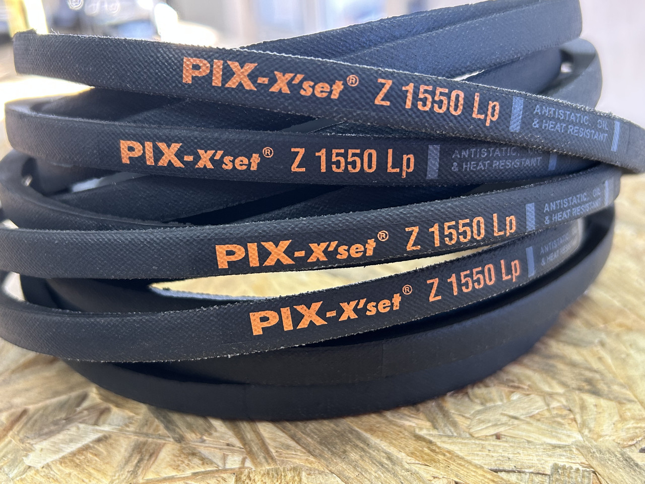 Ремінь клиновий Z 1550 Lw, 1528 Li - PIX INDIA Original, фото 1