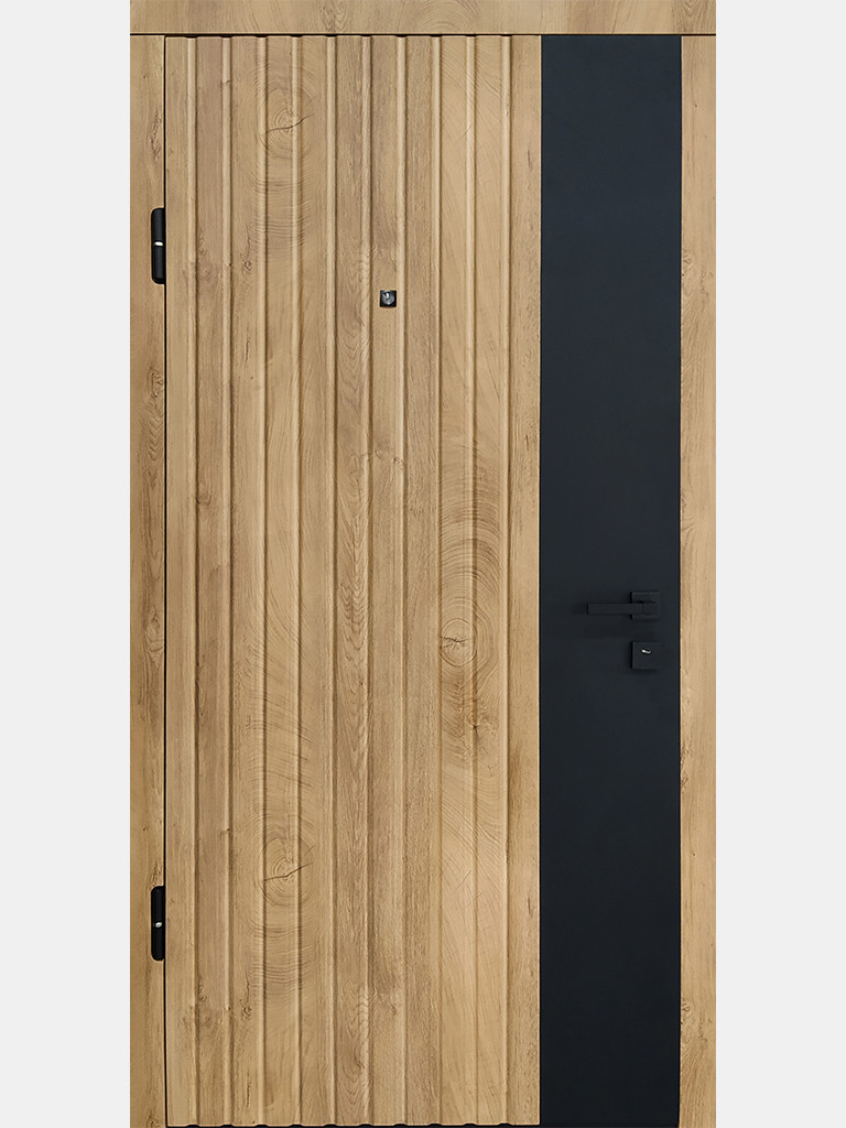 Двері квартирні, модель 22-32, 2 замки, одинарні, комплектація CLASSIC