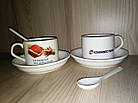 Чашки з блюдцем під нанесення логотипу, фото 10