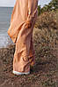Жіночий костюм трійка (сорочка, топ, штани) в кольорах. Розміри 42-44, 44-46 ВЛ-22-1222, фото 4