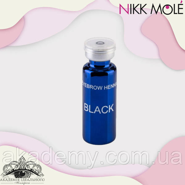 Хна для брів у відтінку Black від EKKOBEAUTY ( Чорний )