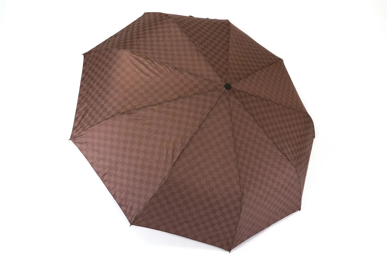 Надійна парасолька поліестер коричневий Арт.3495-1 Toprain (54)