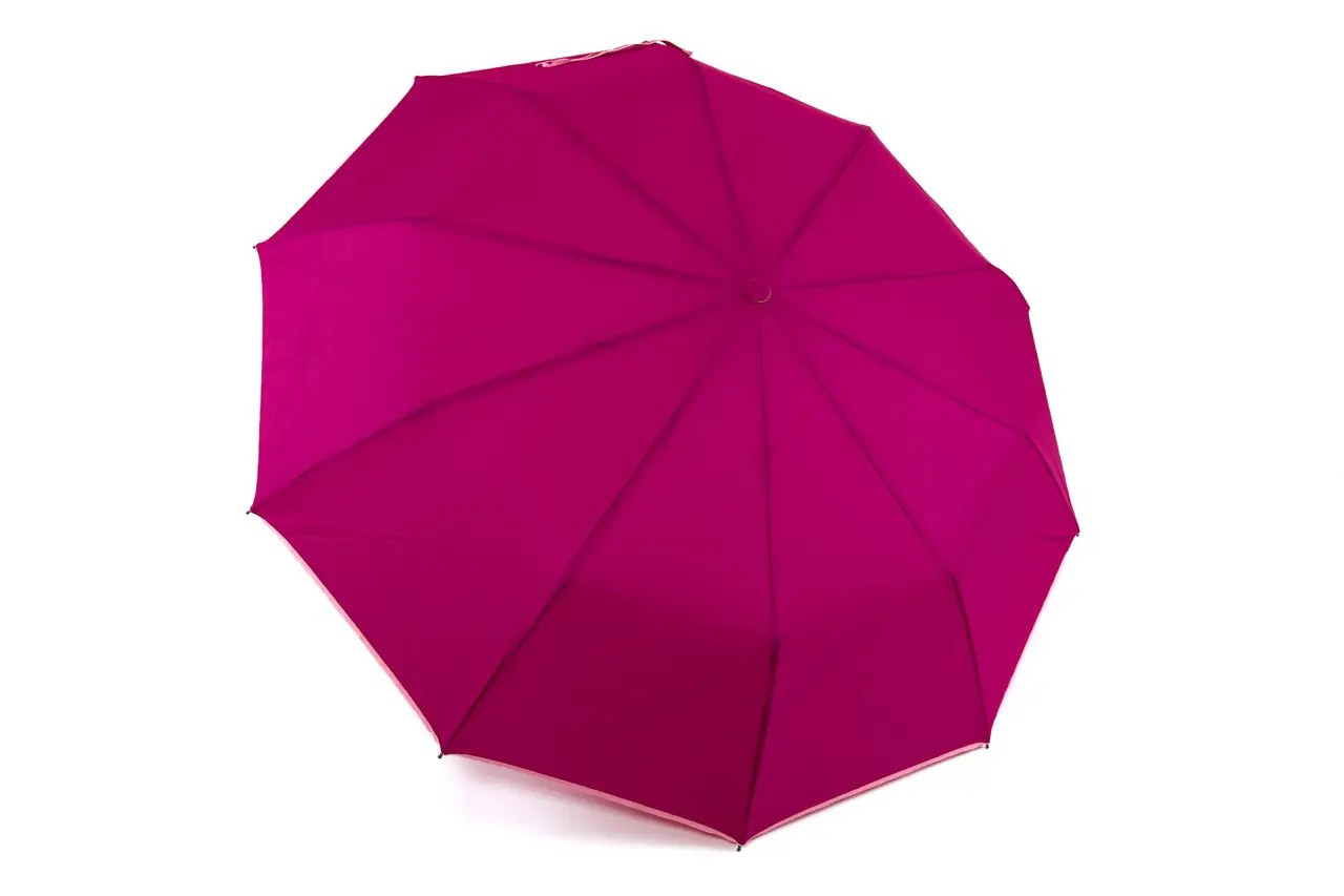 Яскрава жіноча парасолька поліестер рожевий Арт.19307 Bellissimo (54)