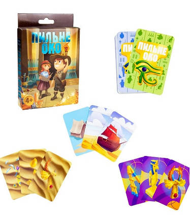 Карткова гра Стратег Пильне око розважальна українською мовою, 30274, фото 1