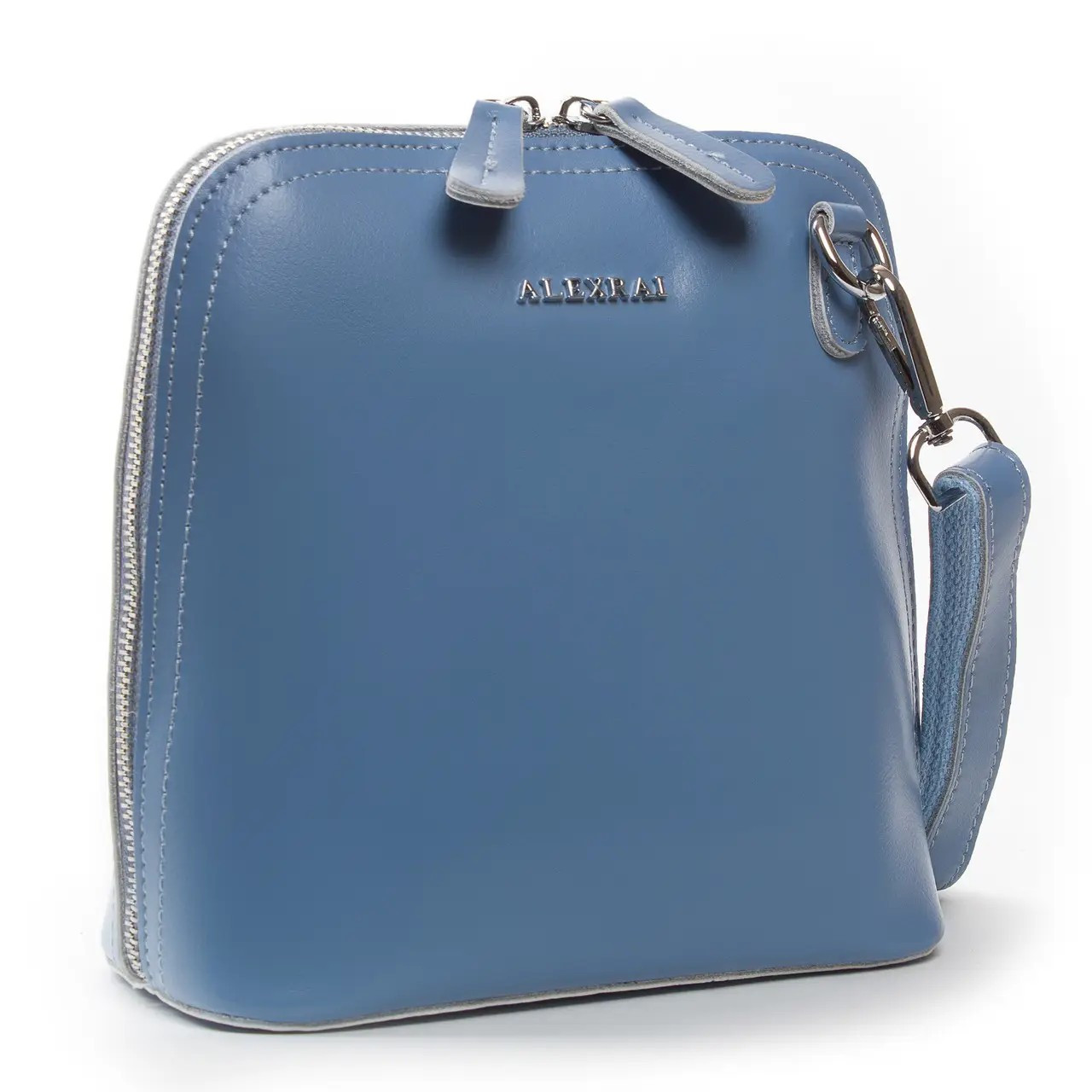 Жіноча шкіряна сумочка-клатч блакитна Арт.32-8803 l-blue Alex Rai (cican), фото 1