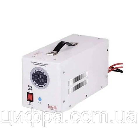 Intelli PSW-1000VA (700W) з правильною синусоїдою під зовн. АКБ, фото 1