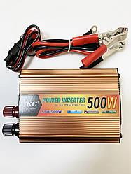 Перетворювач напруги (інвертор) Power Inverter UKC 12v-220v 500W