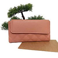 Жіночий гаманець колір рожева штучна шкіра Арт.FM-0212 pink (64)