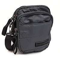 Чоловіча сумка текстиль сірий Арт.1713-23 grey Volunteer (54)