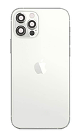 Корпус iPhone 12 Pro Max Silver снятый оригинал со шлейфами A