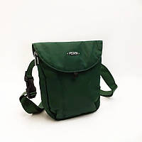 Жіноча сумка крос-боді поліестер зелений Арт.2944-07 green Fouvor (54)