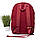 Популярний рюкзак поліестер бордовий Арт.27242 (54), фото 3