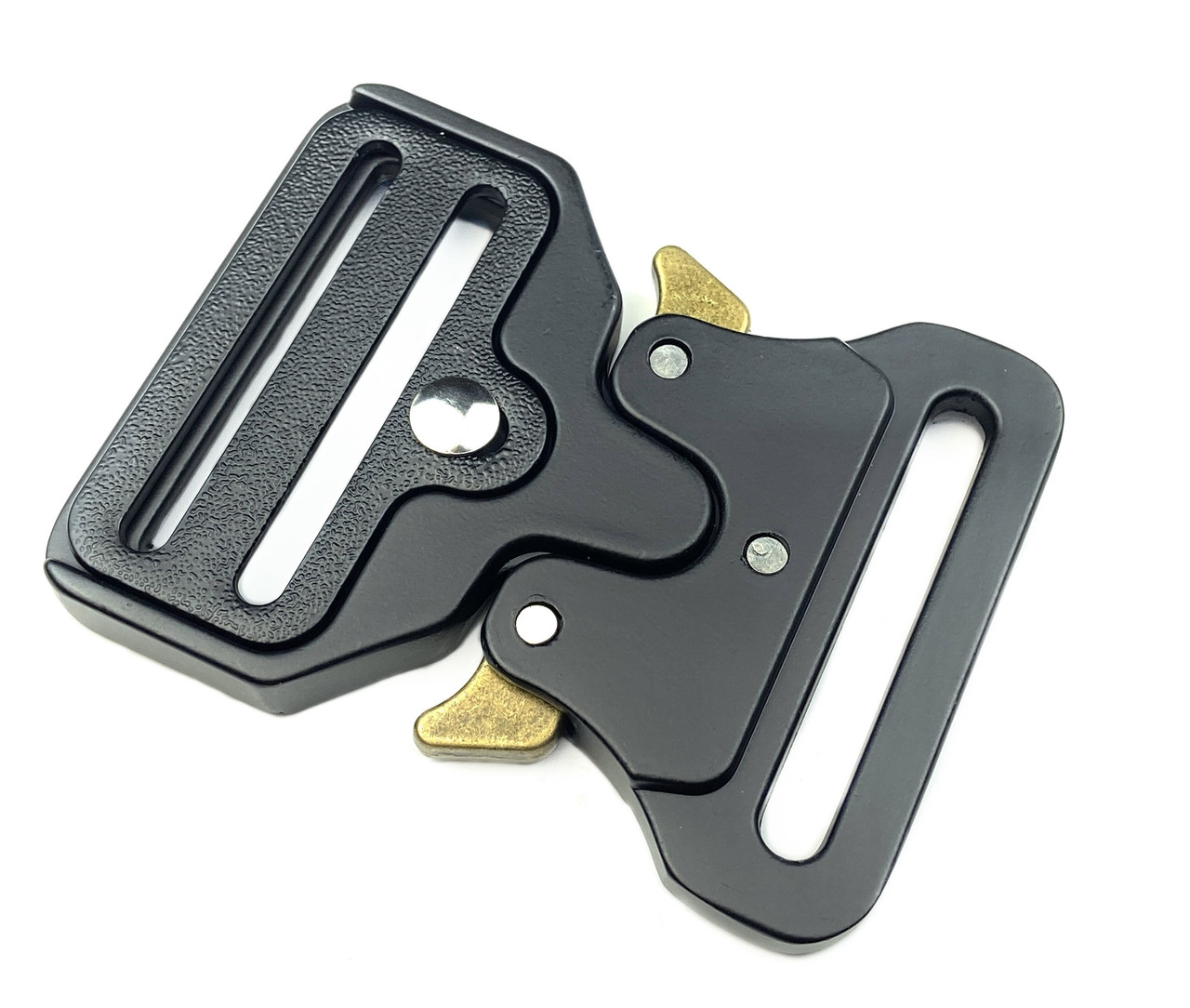 Пряжка - фастекс металлический 45мм цвет Черный М-23566 (ID#1731238797 ...