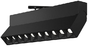 Трековий світильник VELA VL-CXF-1024 24W чорний